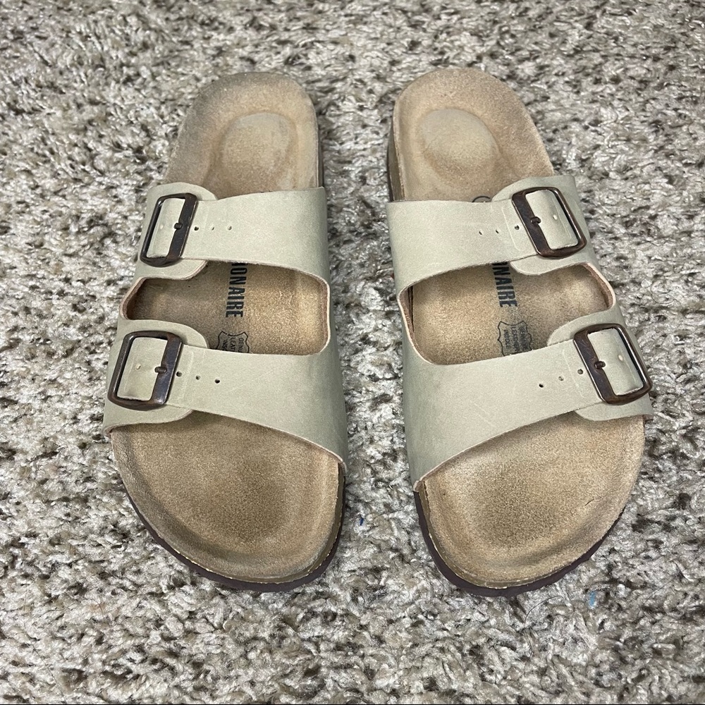 Cushionaire Women’s Lane Cork Footbed Sandals
